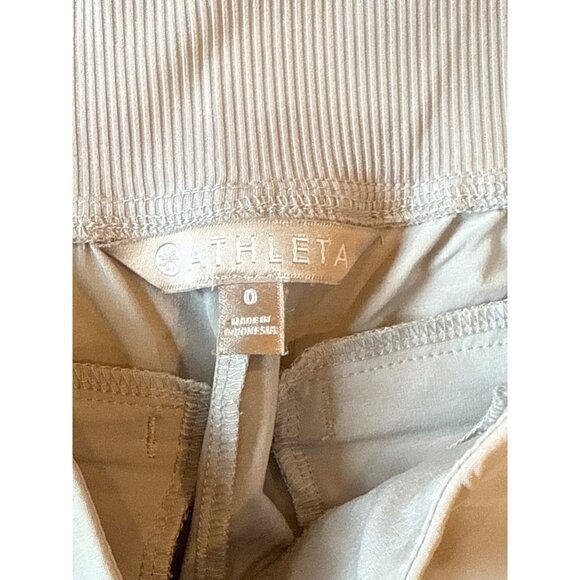 Athleta Womens Light Gray Jogger Pants Size 0 - Picture 2 of 9